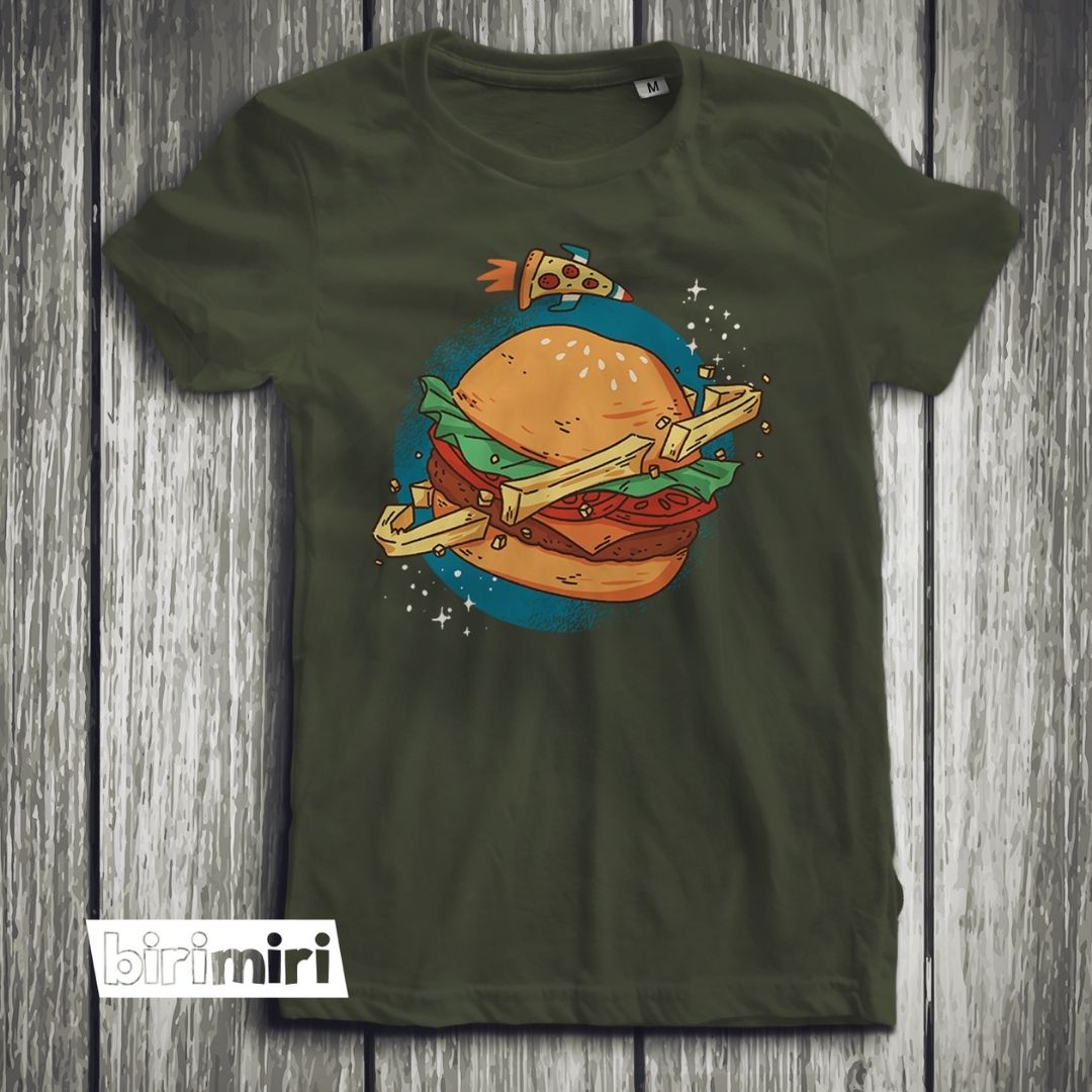 Тениска "Saturn Burger"