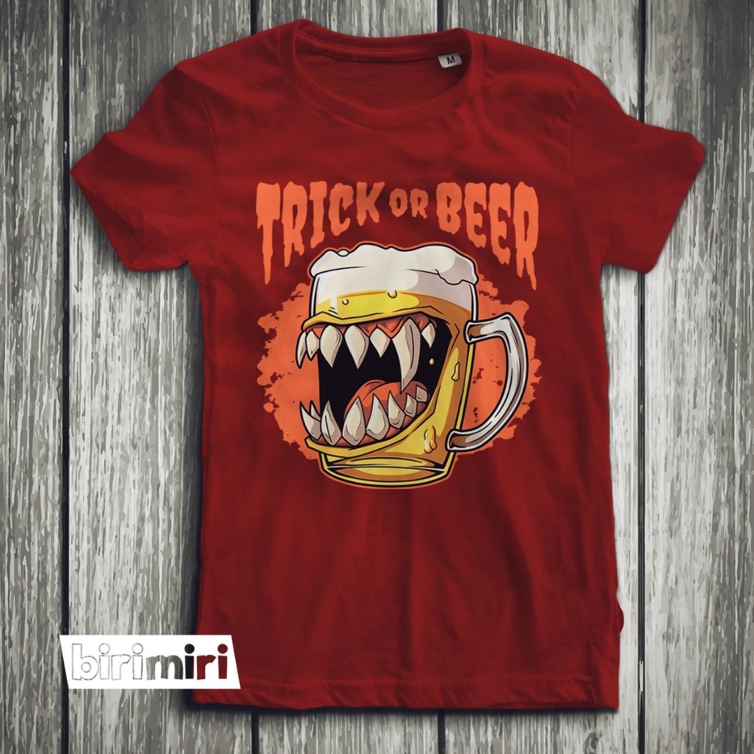 Тениска "Trick or Beer"