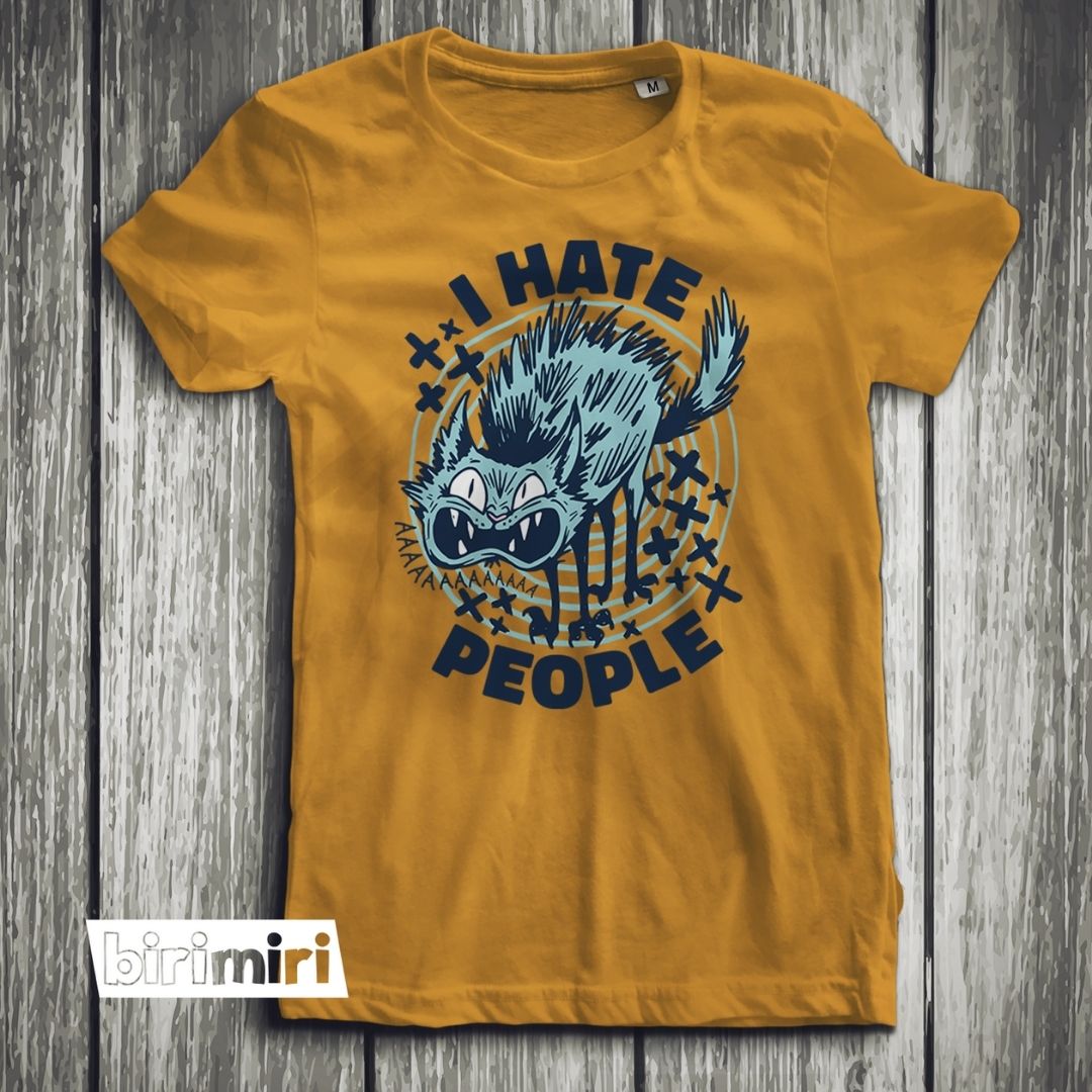 Тениска "I Hate People"