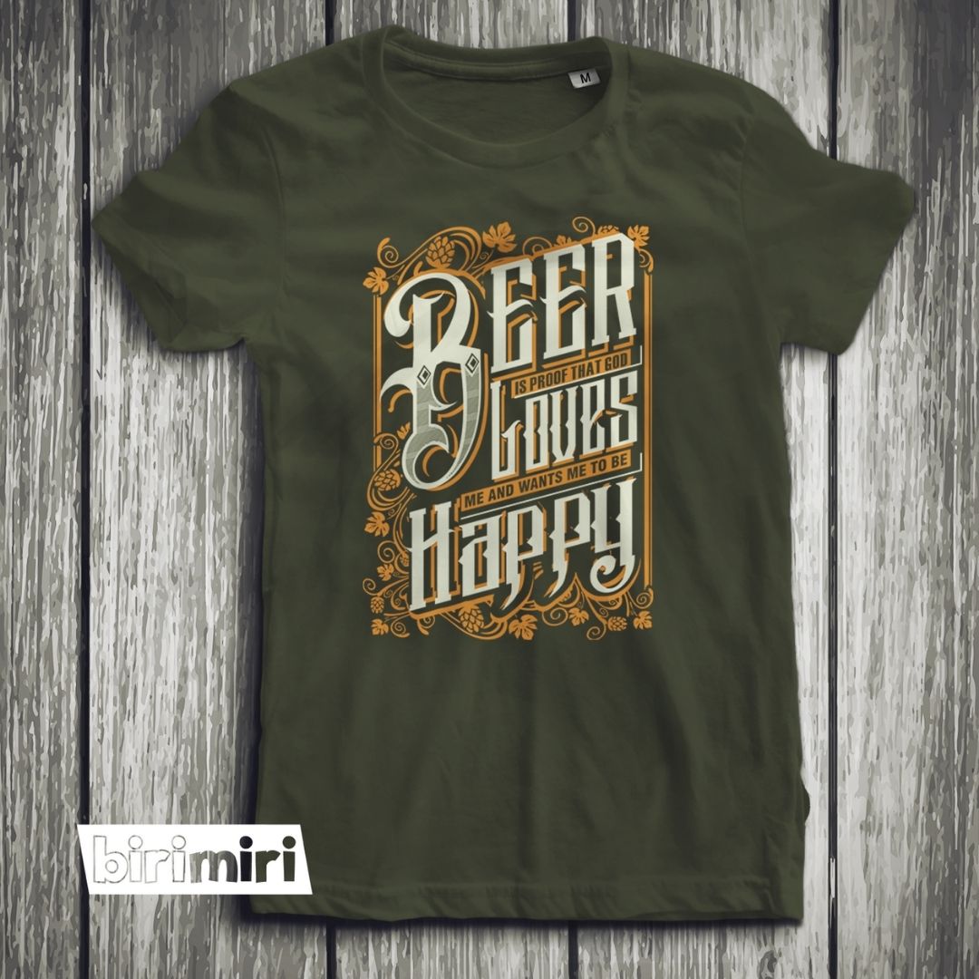 Тениска "Beer God"