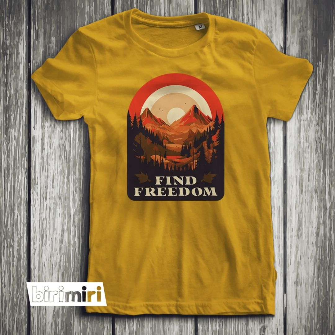 Тениска "Find freedom"