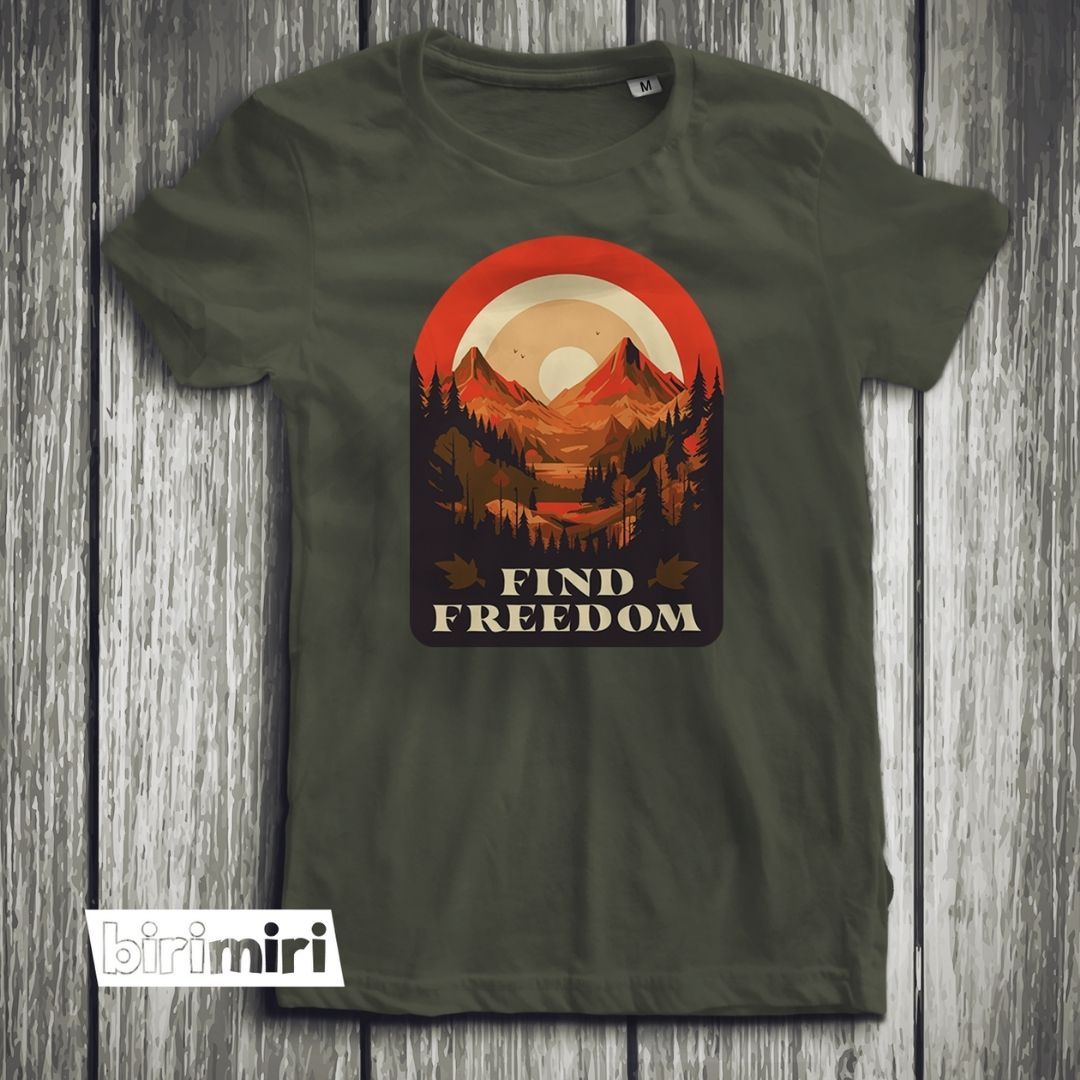 Тениска "Find freedom"