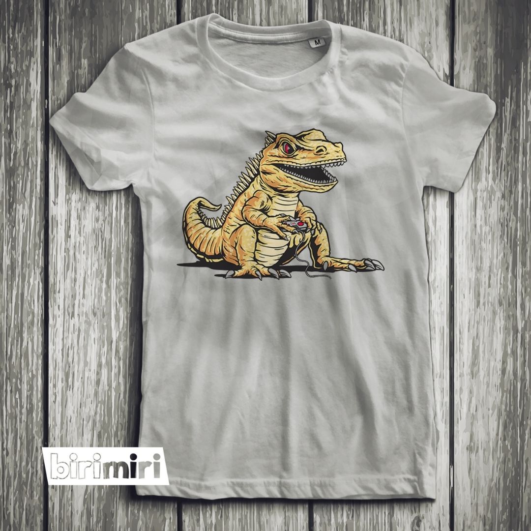 Тениска "Gamer gecko"