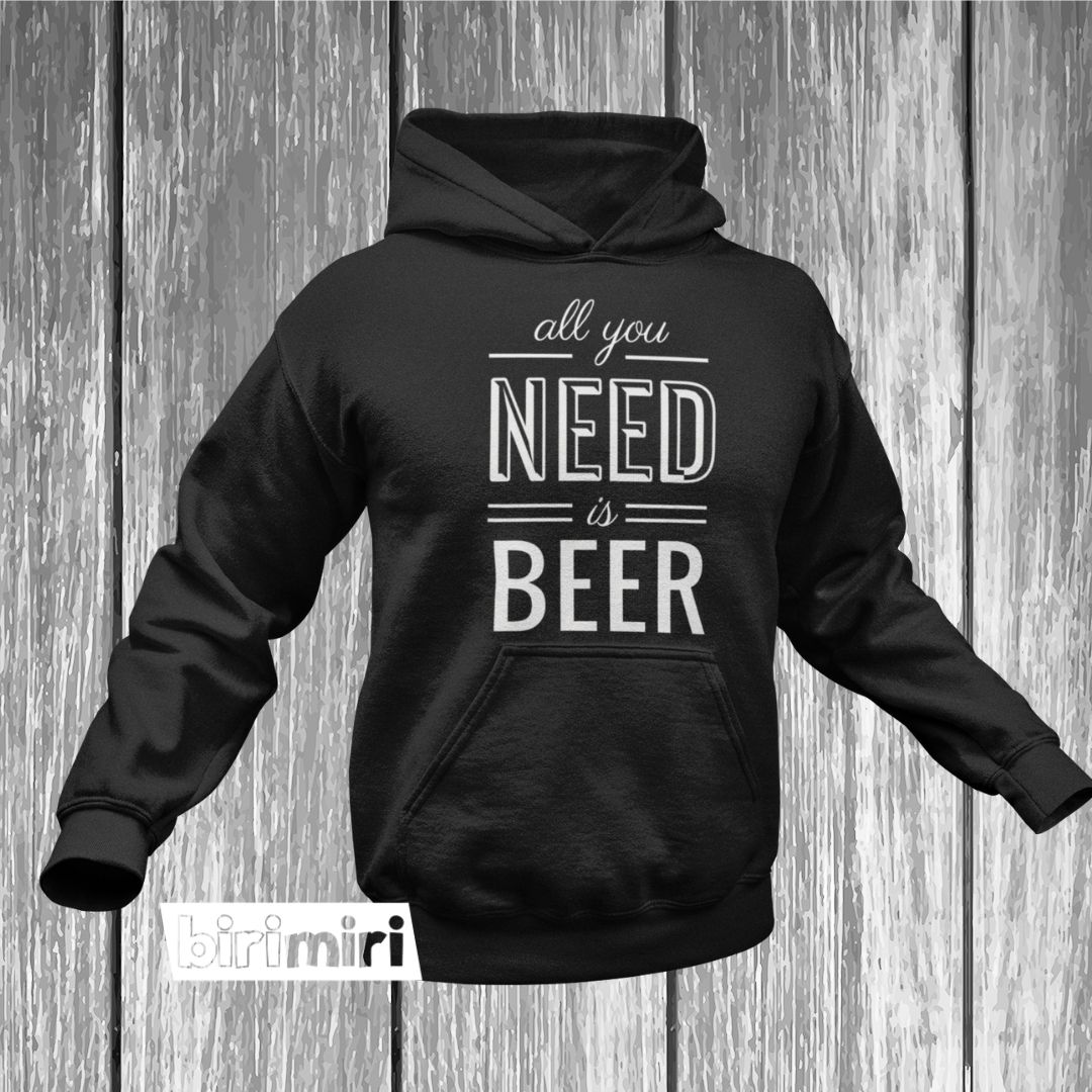 Суичър „All You Need Is Beer“