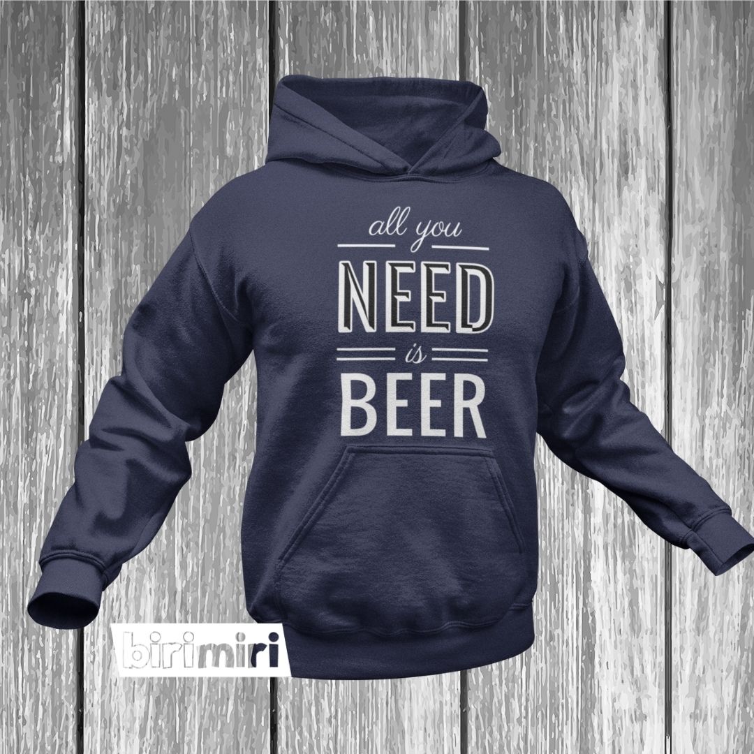 Суичър „All You Need Is Beer“