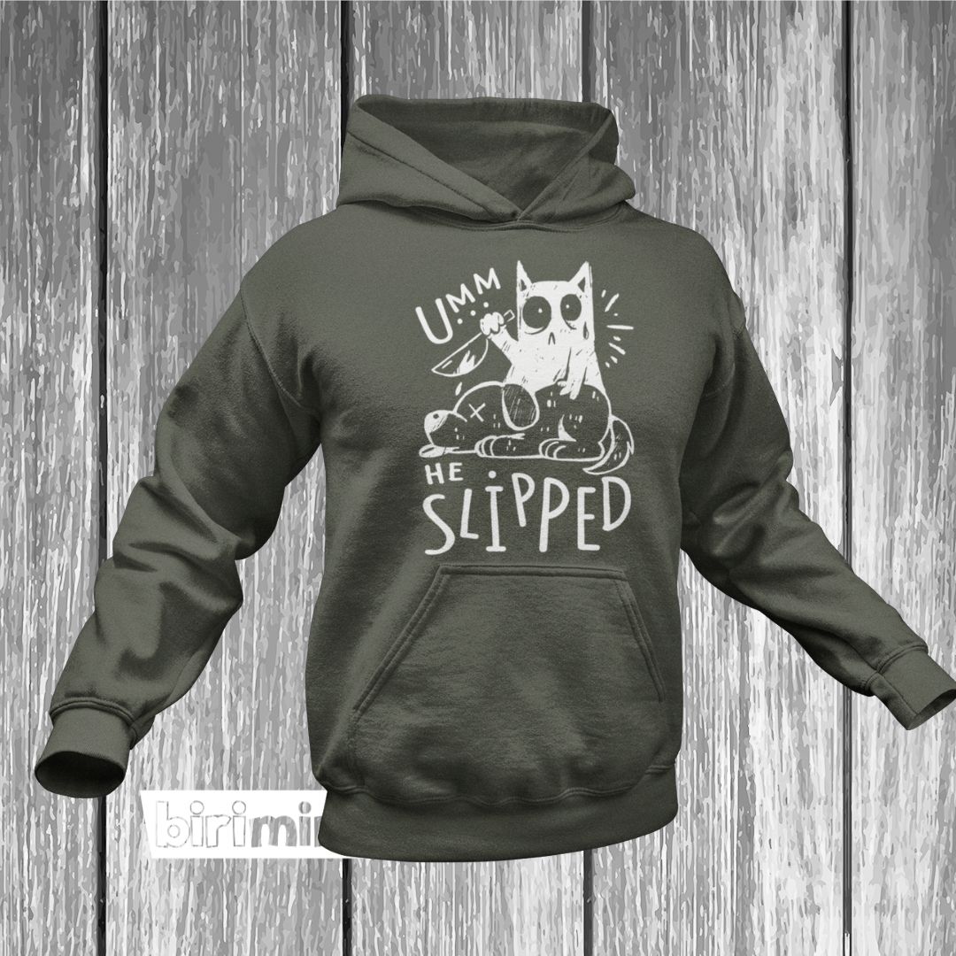 Суичър „He Slipped“