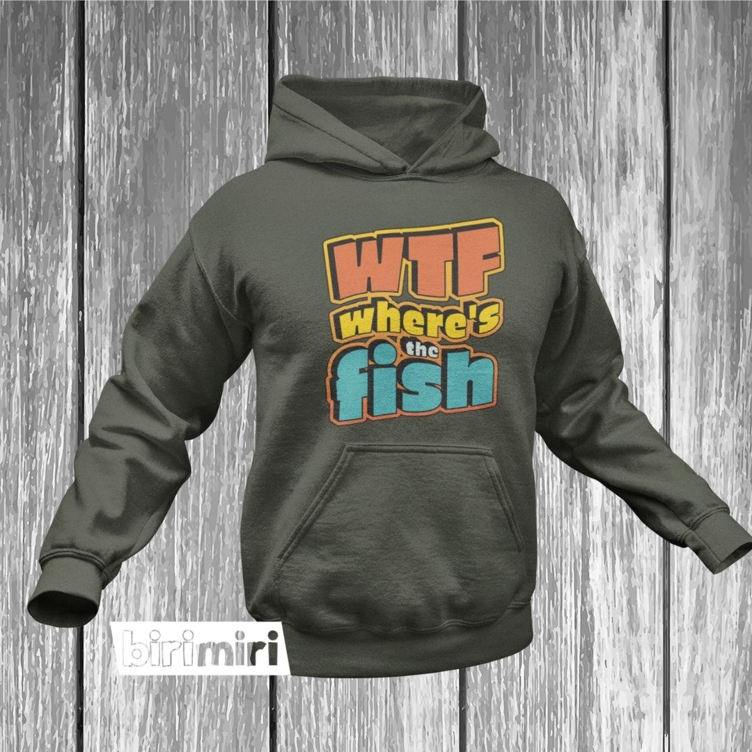 Суичър „WTF where’s the fish“