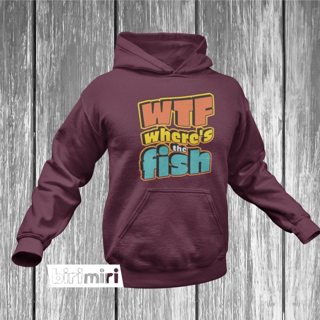 Суичър „WTF where’s the fish“