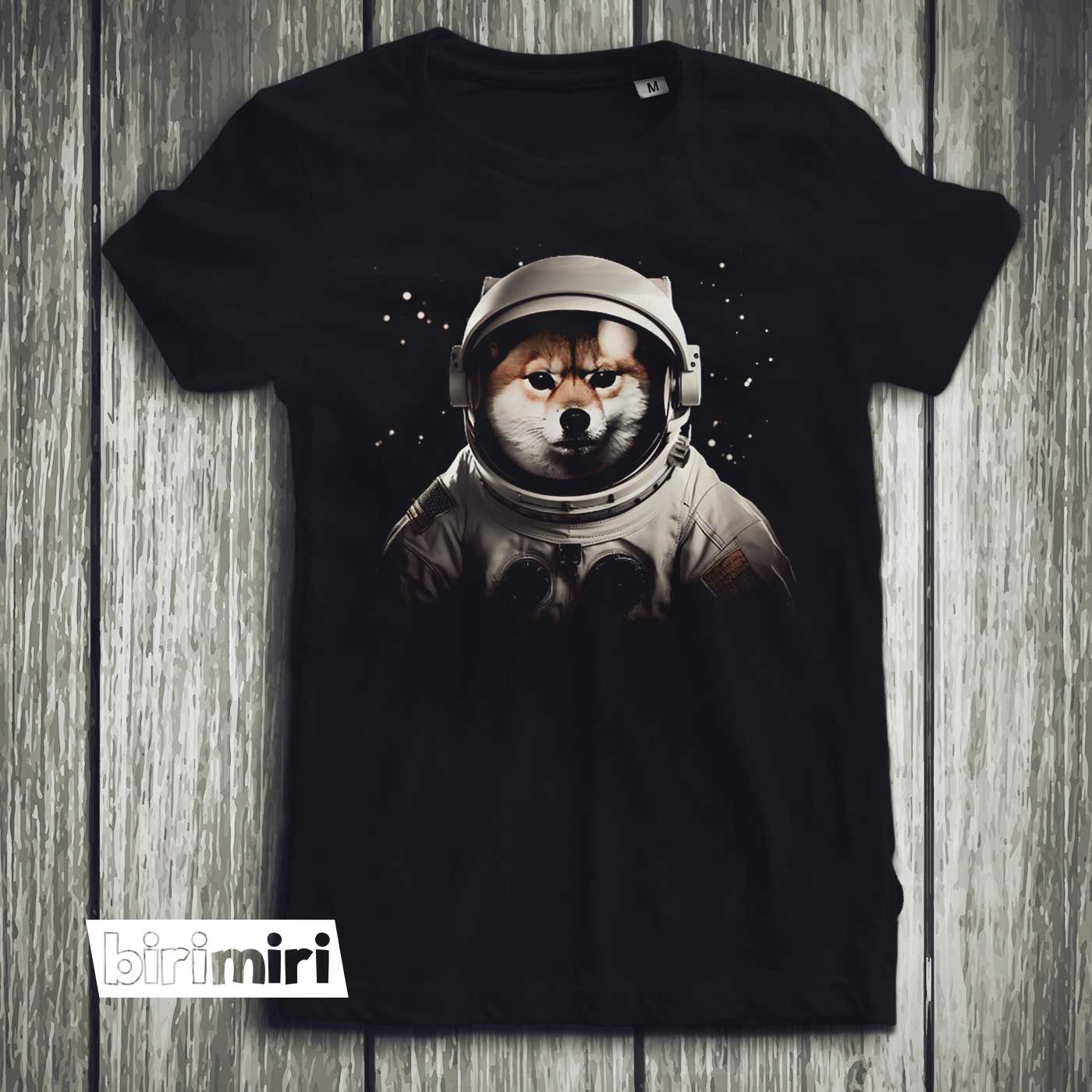 Тениска "Space Shiba Mission"