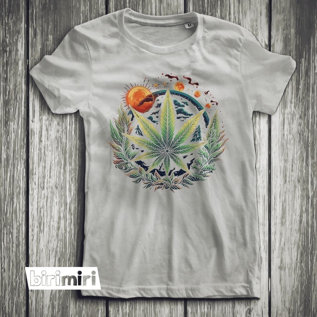 Тениска "Cosmic Cannabis"