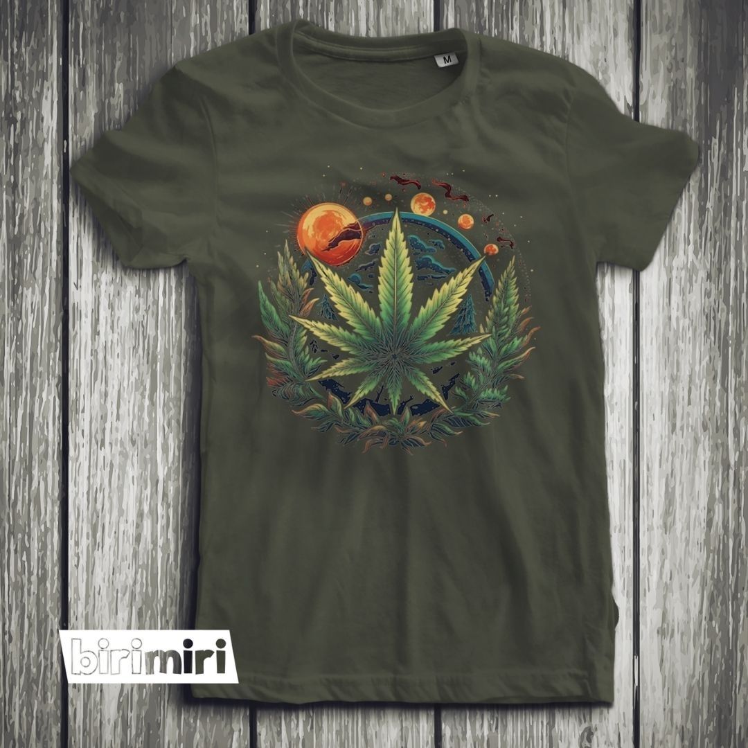 Тениска "Cosmic Cannabis"